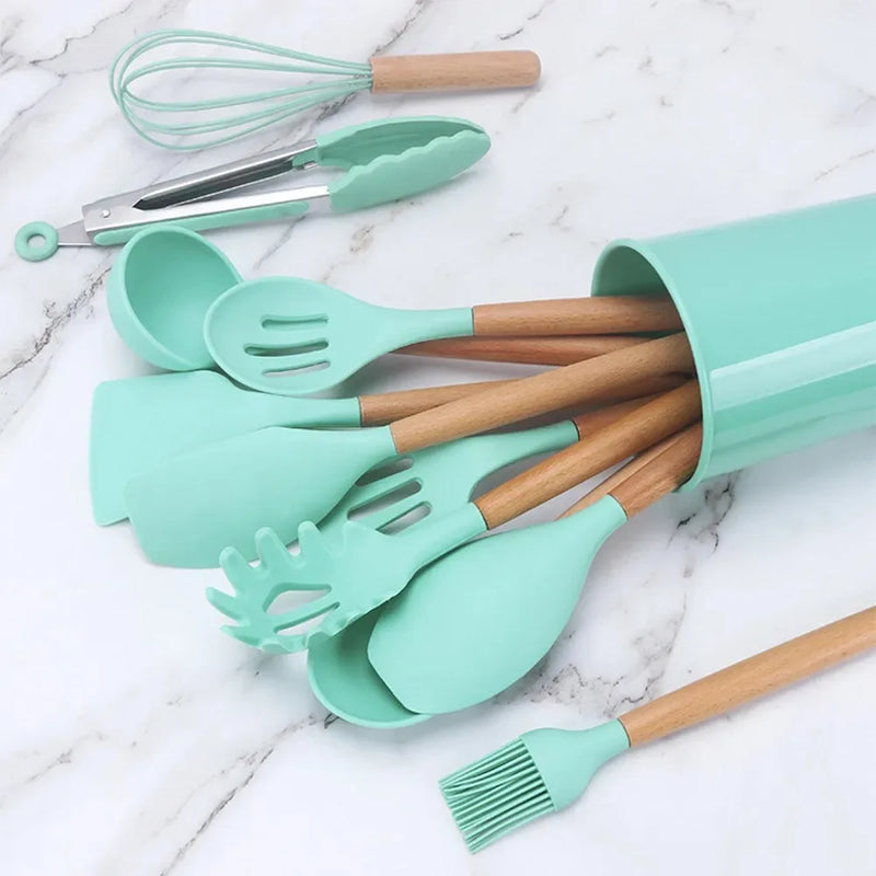 Utensílios De Cozinha, KIT silicone de 12 Peças