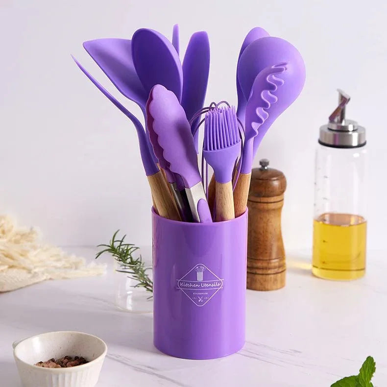 Utensílios De Cozinha, KIT silicone de 12 Peças