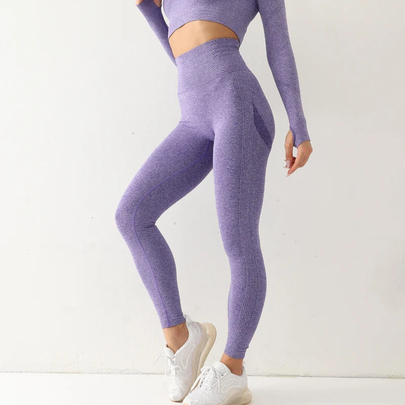 leggings cintura alta elástica sólida