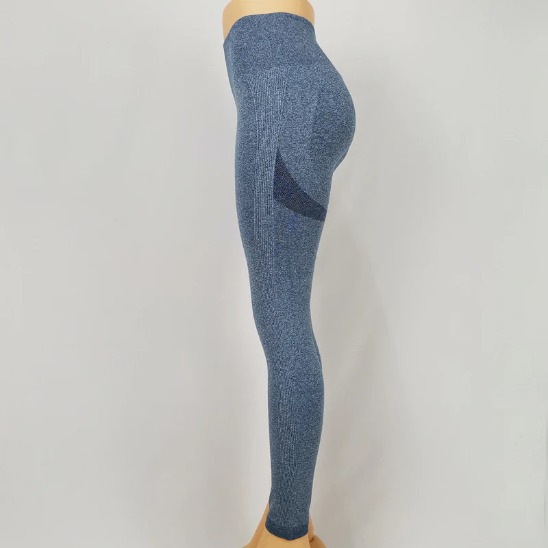 leggings cintura alta elástica sólida