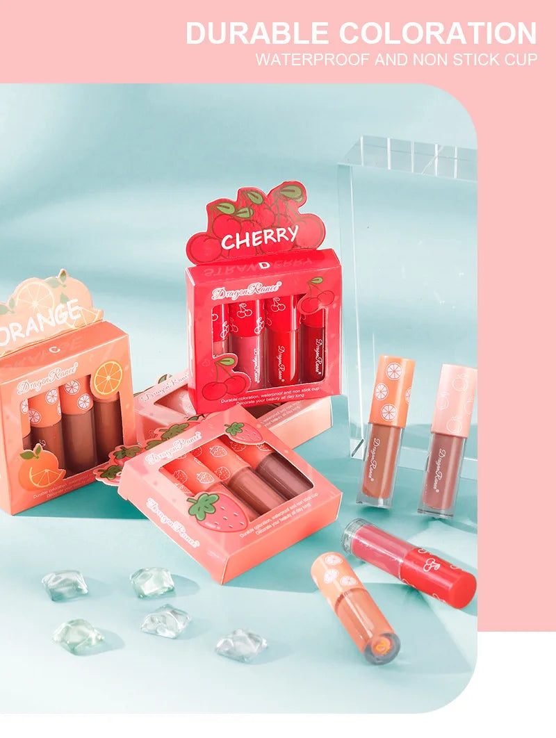 KIT Lip gloss perfumado