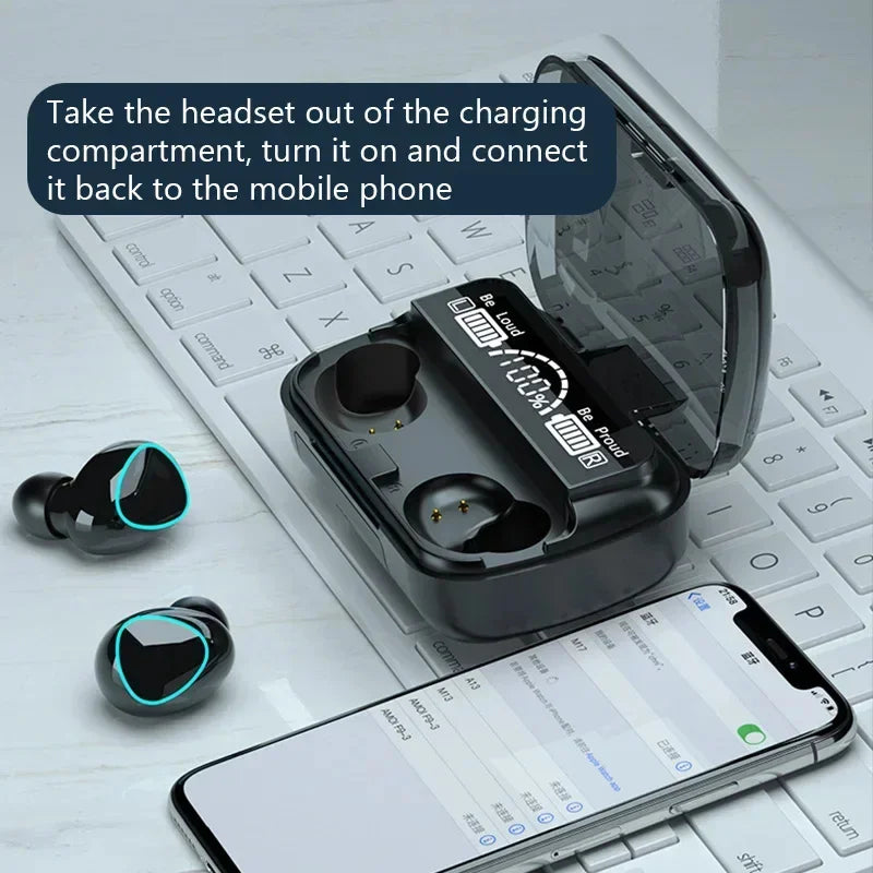 M10 Bluetooth Headphones with Microphone