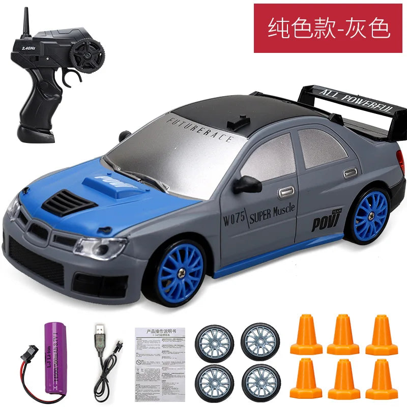 Carrinho de controle remoto drift RC 4WD