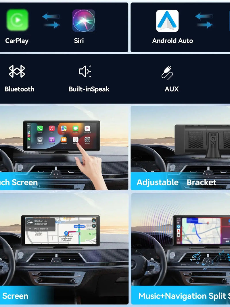 Carplay portátil universal para tela do carro