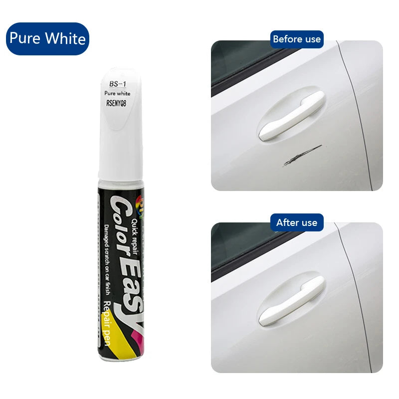 Pincel de pintura do carro Pearl White Scratch Repair