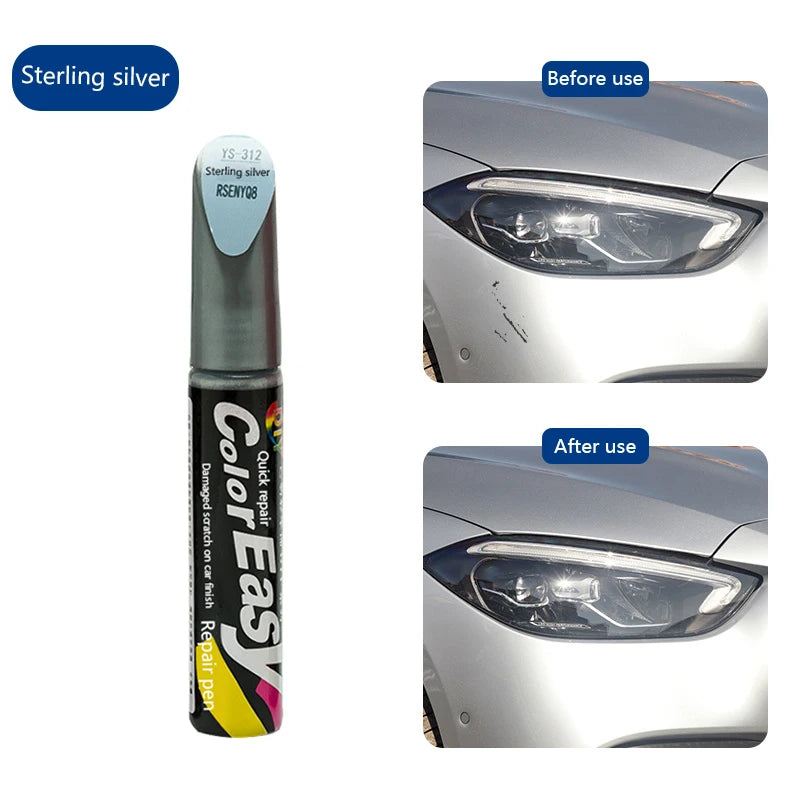 Pincel de pintura do carro Pearl White Scratch Repair