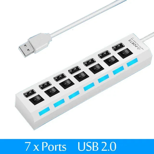 Hub de Extensão para Computador, Hub USB para PC