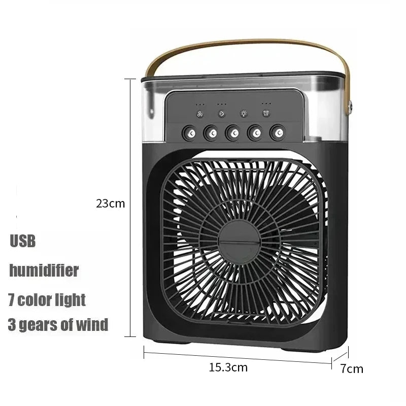 Mini refrigerador de ar LED