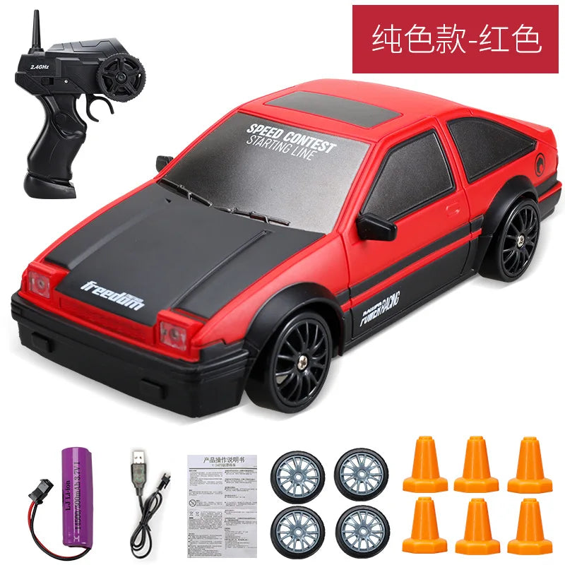 Carrinho de controle remoto drift RC 4WD